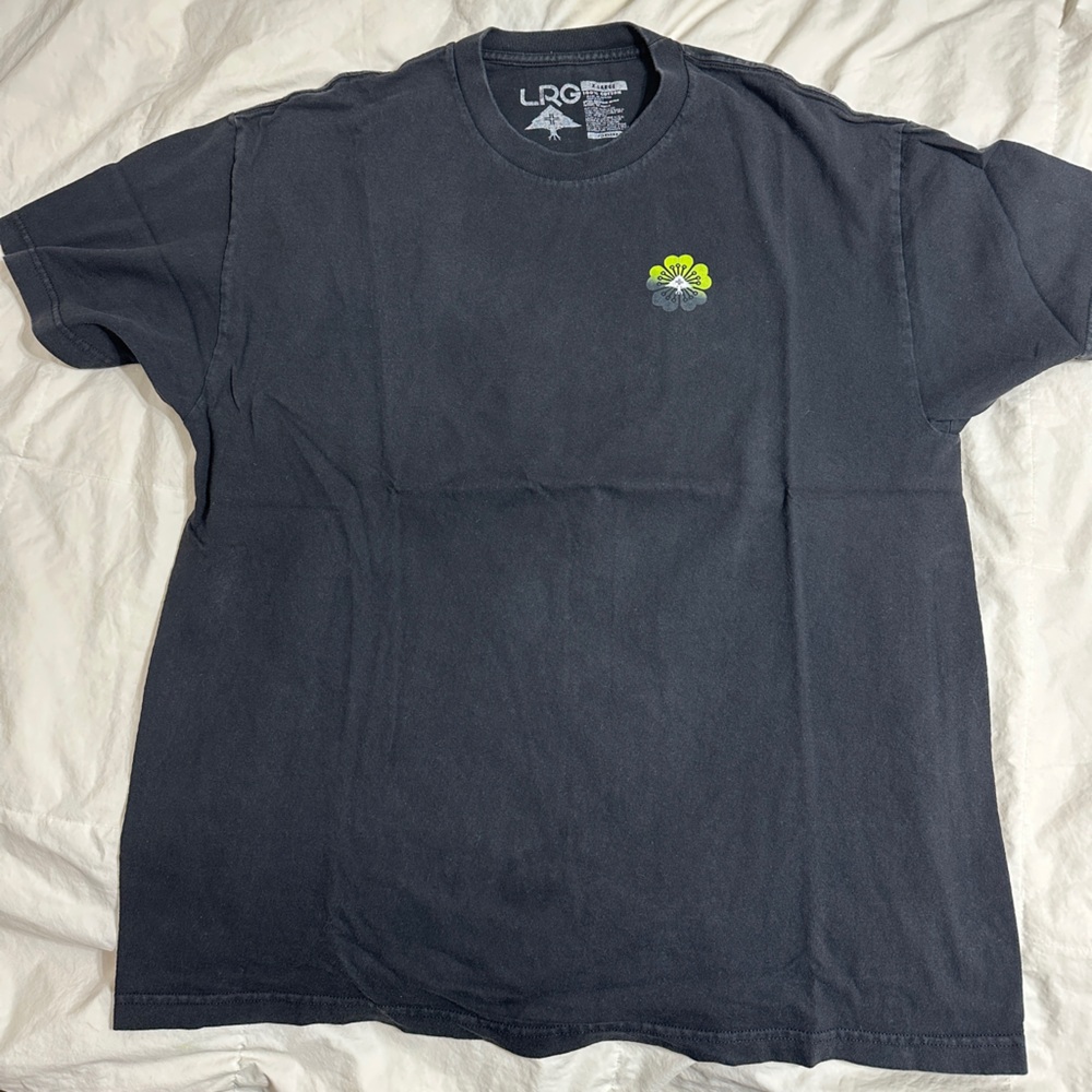 LRG Black Graphic T-Shirt Tiger XL